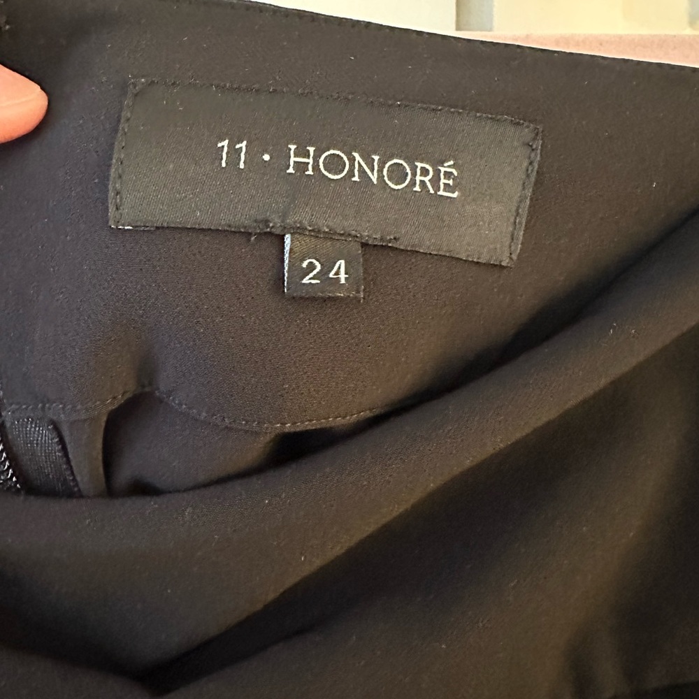 NWOT 11 Honore Black Parker Trouser - Size 24 - Picture 2 of 6